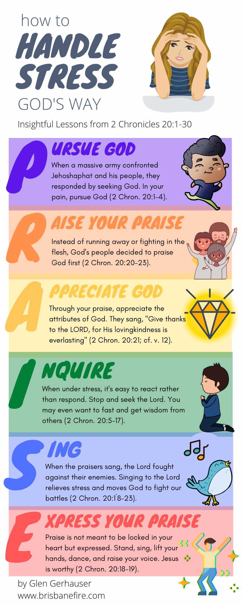How to Handle Stress (Infographic) – Invasion of Light